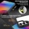  Samsung Galaxy S25 Skal Hybrid Transparent / Svart