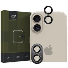 HOFI HOFI iPhone 16 / 16 Plus Linsskydd CamRing Pro+ Svart