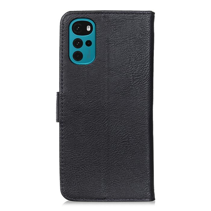 Bild 3, KHAZNEH KHAZNEH Motorola Moto G22 Fodral Läder Svart