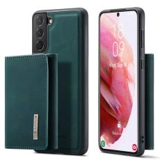 DG.MING DG.MING Galaxy S23 Skal Med Magnetisk Pl&aring;nbok Gr&ouml;n