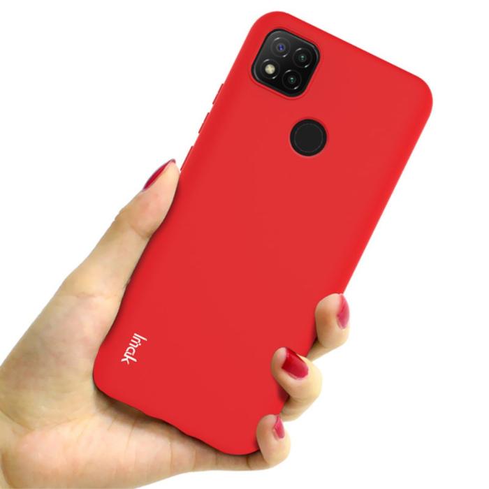 Bild 4, IMAK IMAK Xiaomi Redmi 9C Skal Skin Touch Röd