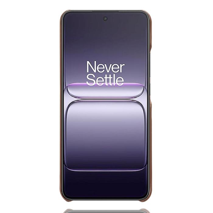 Bild 5,  OnePlus Nord CE5 Läderbelagt Skal Med Kortfack Brun