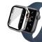  Skärmskydd Härdat Glas Skydd Apple Watch 40 mm Svart