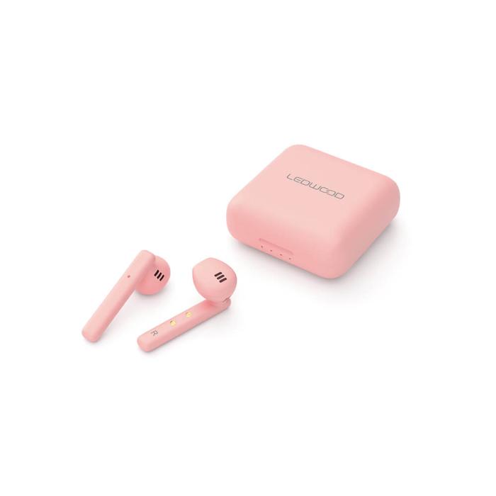 Bild 3, LEDWOOD LEDWOOD Hörlur Hubble TWS True Wireless In-Ear Mic Rosa