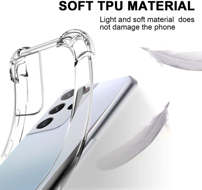 Bild 2,  Samsung Galaxy S21 Ultra - Shockproof TPU Skal