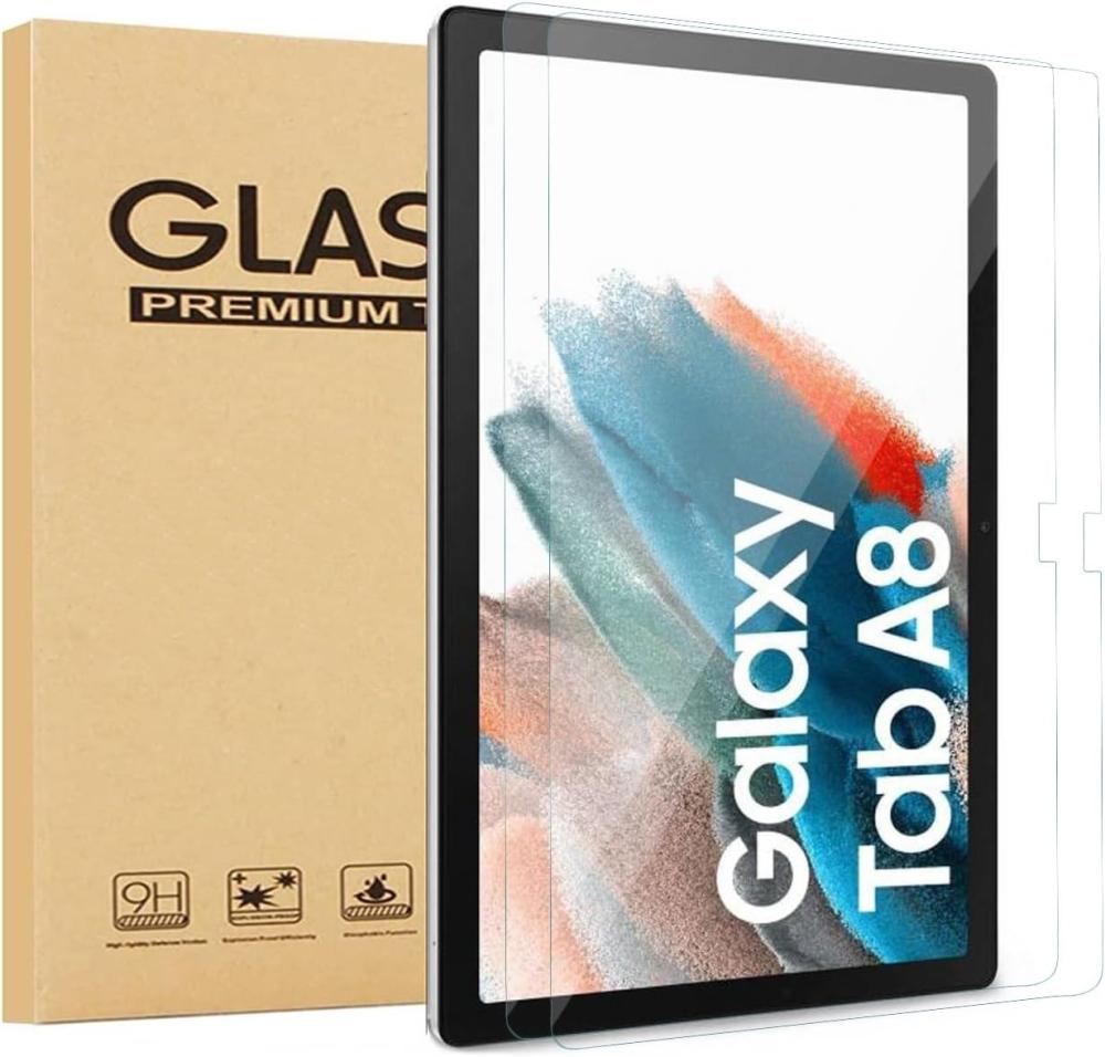  2-Pack Samsung Galaxy Tab A8 10.5 (2021) Skärmskydd i härdat glas