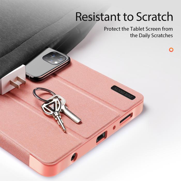 Bild 3, DUX DUCIS DUX DUCIS Galaxy Tab A11 / A9 Fodral DOMO Tri-Fold Rosa