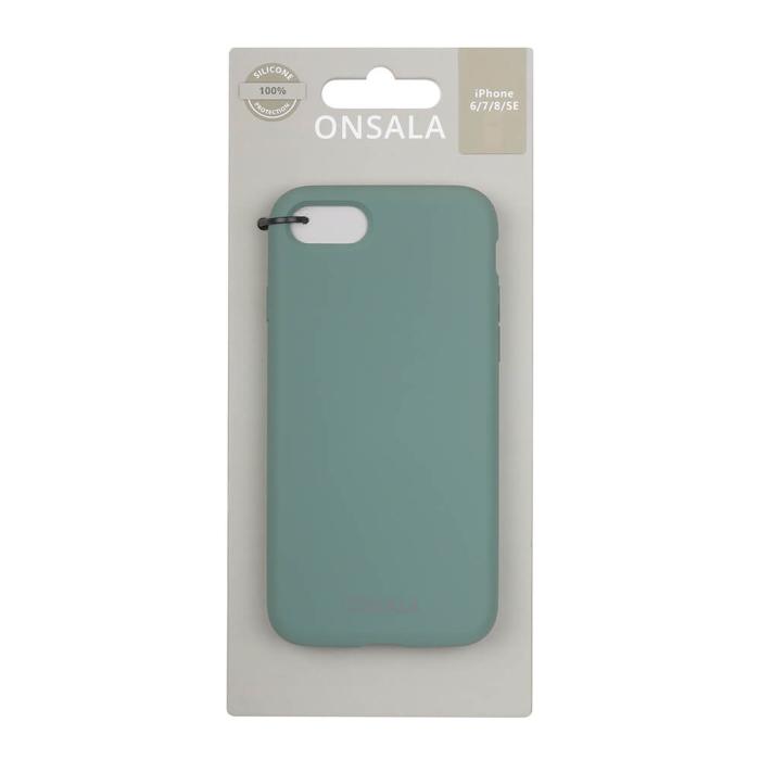 Bild 2, Onsala ONSALA iPhone 6/7/8/SE Mobilskal Silikon Pine Green