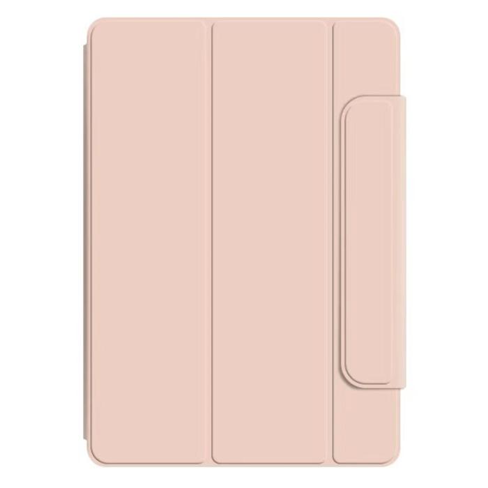 Bild 3,  Google Pixel Tablet Fodral 2in1 Magnet Tri-Fold Ljus Rosa