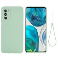  Motorola Moto G52/G82 Skal Liquid Silikon Gr&ouml;n