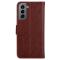  Samsung Galaxy S22 Plus Fodral Solid Crazy Horse Brun