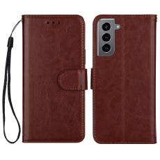  Samsung Galaxy S22 Plus Fodral Solid Crazy Horse Brun