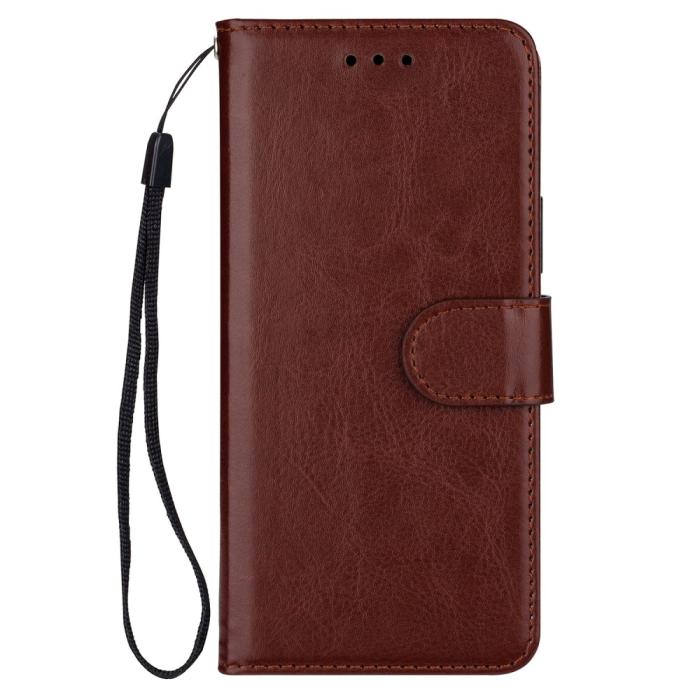 Bild 2,  Samsung Galaxy S22 Plus Fodral Solid Crazy Horse Brun