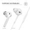 AHASTYLE AHASTYLE AirPods 2/1 3-PACK Öronpluggar Silikon Storlek L Svart