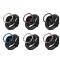  Bezel Skyddande Ring Galaxy Watch4 Classic 46mm - Svart/Vit