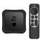  Apple TV 4K 2021 Silikonskal För Kontroll  Box - Svart