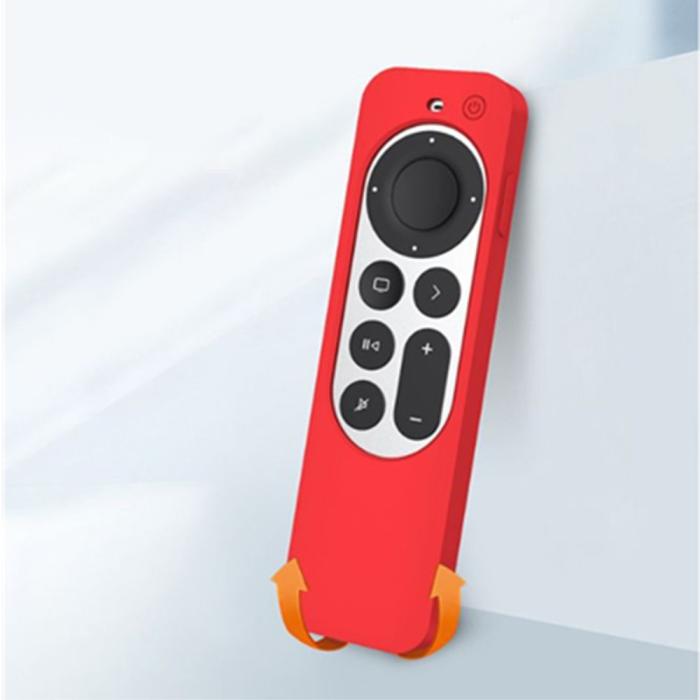 Bild 4,  Apple TV 4K 2021 Silikonskal För Kontroll  Box - Ljus Rosa