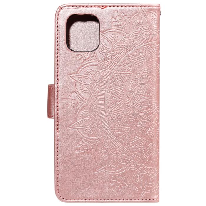 Bild 3,  iPhone 11 Pro - Mandala Plånboksfodral - Roséguld