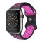 ColorPop Sportarmband Dual-Color Apple Watch 42/44/45/46/49 mm (S/M) Svart/Lila