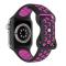 ColorPop Sportarmband Dual-Color Apple Watch 42/44/45/46/49 mm (S/M) Svart/Lila