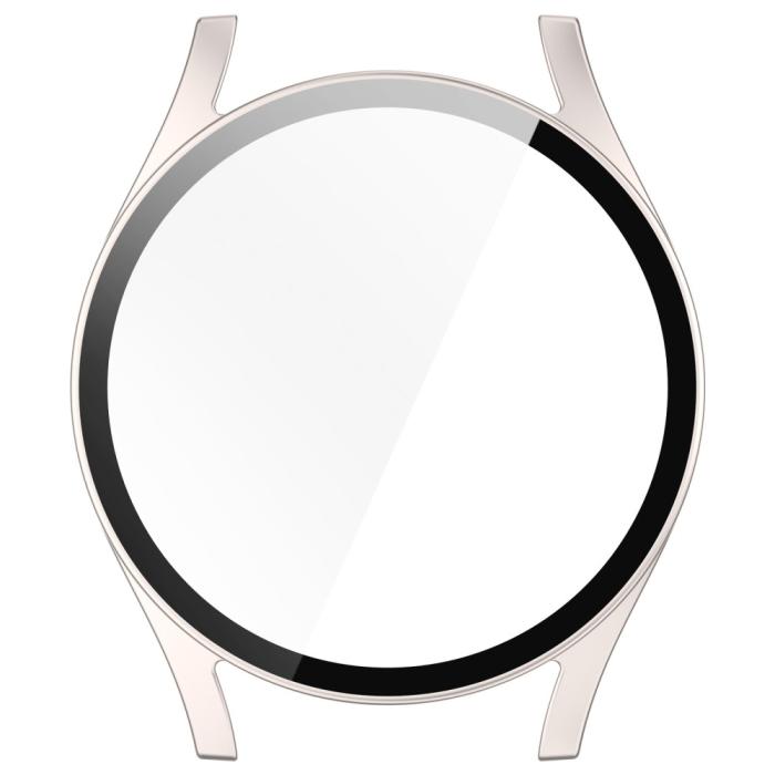 Bild 4,  Galaxy Watch 7 40 mm Skal Med Skärmskydd Off White