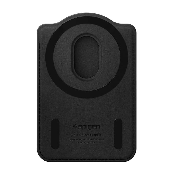 Bild 2, Spigen Spigen Magnetisk MagSafe Korthållare Urban Fit Wallet Svart