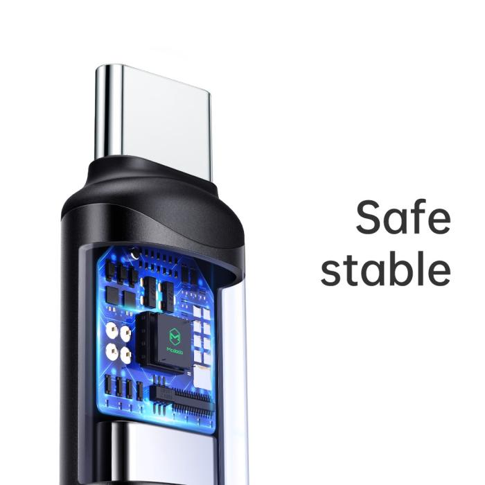 Bild 4, MCDODO Mcdodo MicroUSB Hona - USB-C Hane Adapter Svart