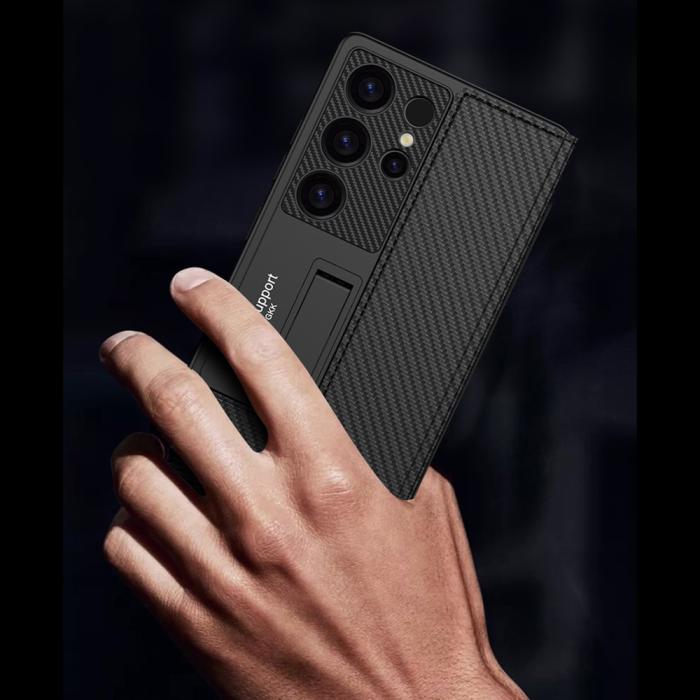 Bild 3, GKK GKK Samsung Galaxy S25 Fodral Kickstand Med Korthållare Grön