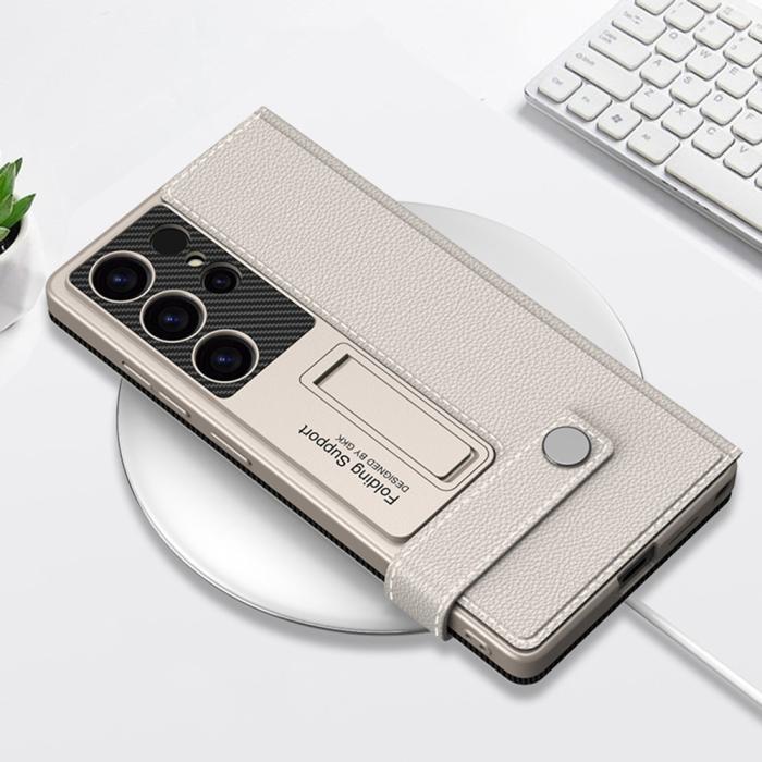 Bild 4, GKK GKK Samsung Galaxy S25 Fodral Kickstand Med Korthållare Grön