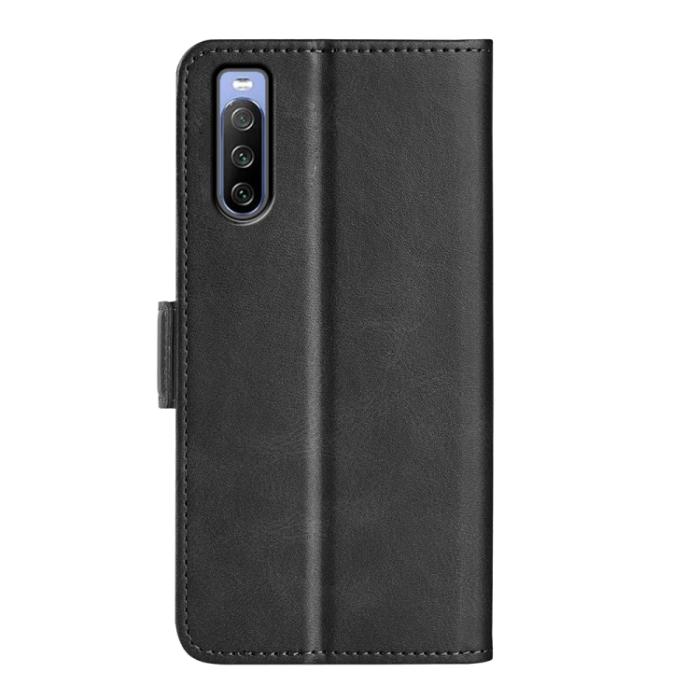 Bild 3,  Sony Xperia 10 IV Fodral Magnetisk Stängning Svart