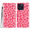  iPhone 16 Pro Fodral Rosa Leopard Mönster