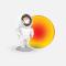 Mobility On Board MOB Projektor Astrolight Orange Sunset Vit