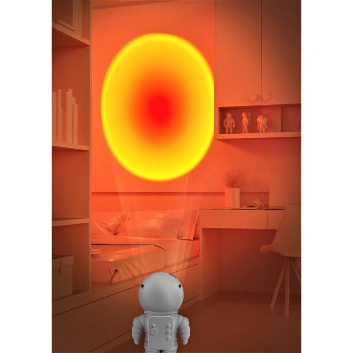 Bild 6, Mobility On Board MOB Projektor Astrolight Orange Sunset Vit