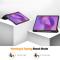  Lenovo Idea Tab Pro Fodral Tri-Fold Läder Svart