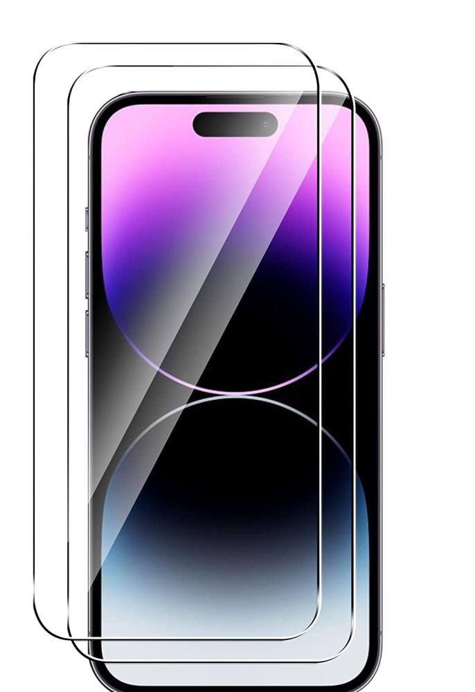  2-Pack iPhone 16 Pro Max Härdat Glas Skärmskydd