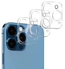  [3-Pack] iPhone 14 Pro Linsskydd I H&auml;rdat Glas