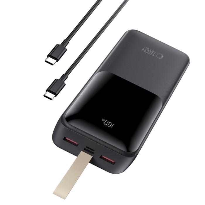 Bild 4, Tech-Protect Tech-Protect 30000 mAh 22.5W Powerbank Svart