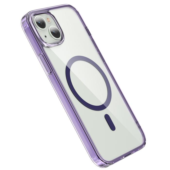 Bild 3, ColorPop ColorPop iPhone 15 Plus Skal CH MagSafe Transparent/Lila