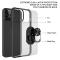  iPhone 14 Pro Max Skal Shockproof Armor Ring Röd