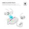 AHASTYLE AHASTYLE AirPods 2/1 2-PACK Öronpluggar Silikon Storlek S Svart