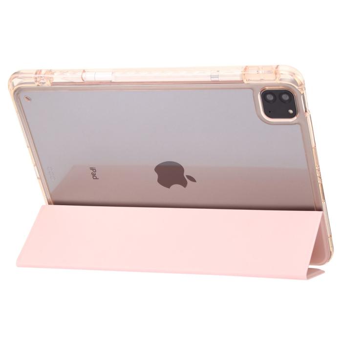 Bild 6,  iPad Pro 11 2025/2024 Fodral Tri-Fold Pennhållare Hybrid Gul