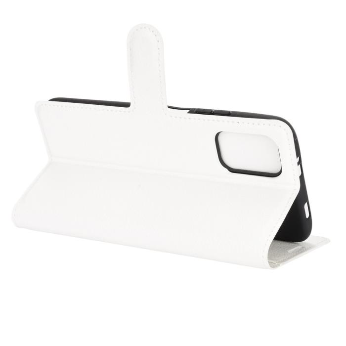 Bild 5,  Xiaomi Redmi 9T - Litchi Läder Fodral - Vit