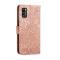  Samsung Galaxy A41 - Flower Plånboksfodral - Roséguld