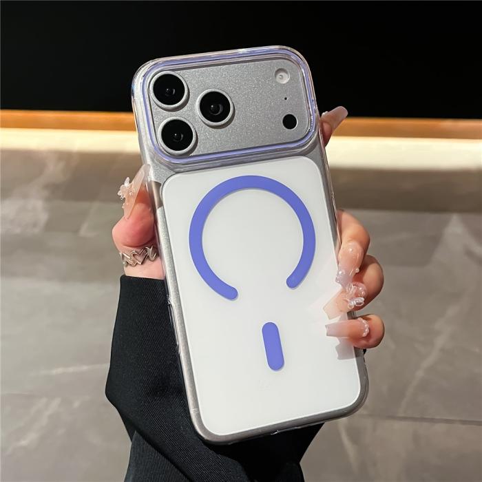 Bild 2,  iPhone 18 Pro / 17 Pro Skal MagSafe Transparent/ Lila