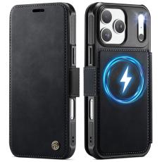 CASEME CASEME iPhone 17 Pro Skal RFID Pl&aring;nbok Svart