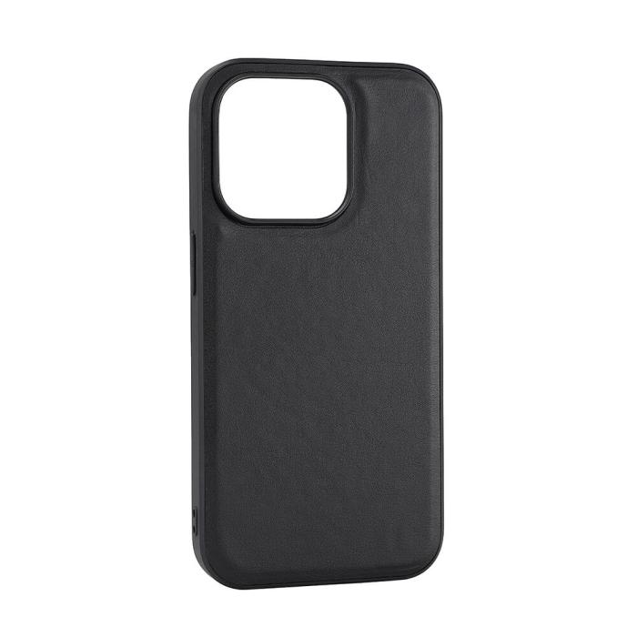 Bild 3, Buffalo Buffalo iPhone 15 Pro Mobilskal MagSafe Läder Svart