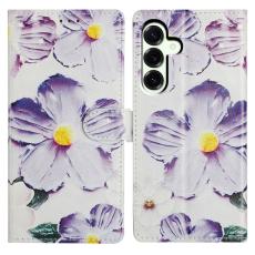  Samsung Galaxy A37 5G Fodral Med Tryck Lila Blommor