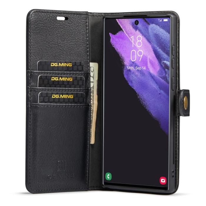 Bild 2, DG.MING DG.MING Galaxy S25 Ultra 2in1 Magnet Fodral / Skal Svart