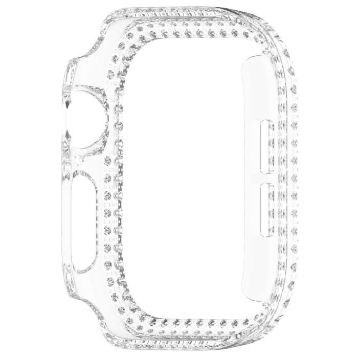 Bild 3,  Apple Watch 10 42 mm Skal Rhinestone Transparent