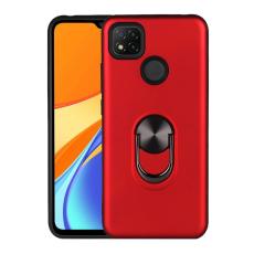  Xiaomi Redmi 9C Skal Ring Hybrid R&ouml;d